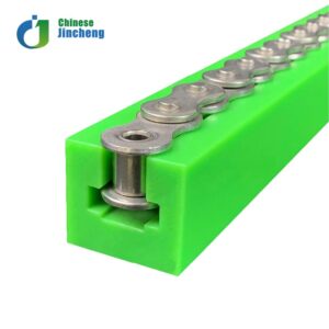 Green K-type chain guide wear-resistant strip