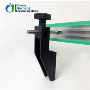 Parallel pad rail adjustable support frame