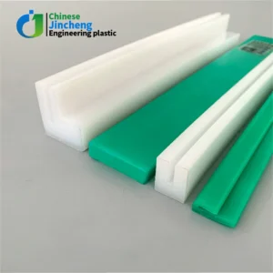 U-shaped and F-shaped plastic wear-resistant strips