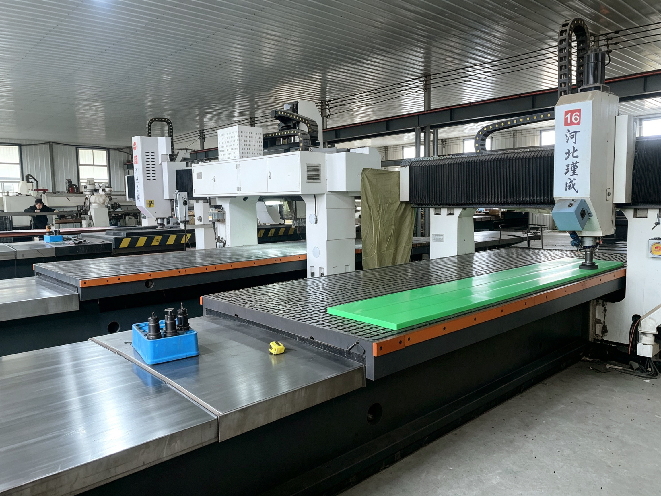 CNC machining workshop