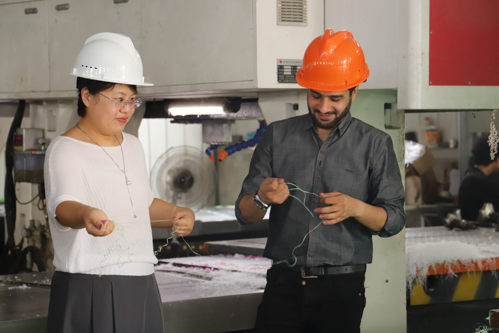 Engineering plastic material stock and material control