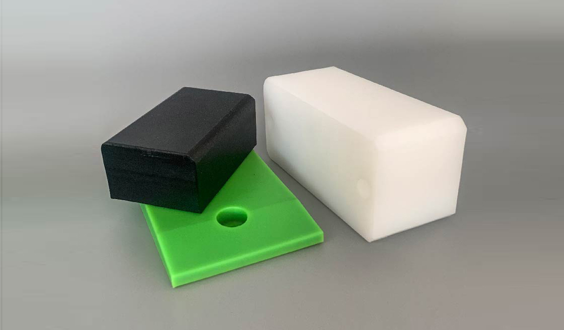 Machined nylon wear sliding block