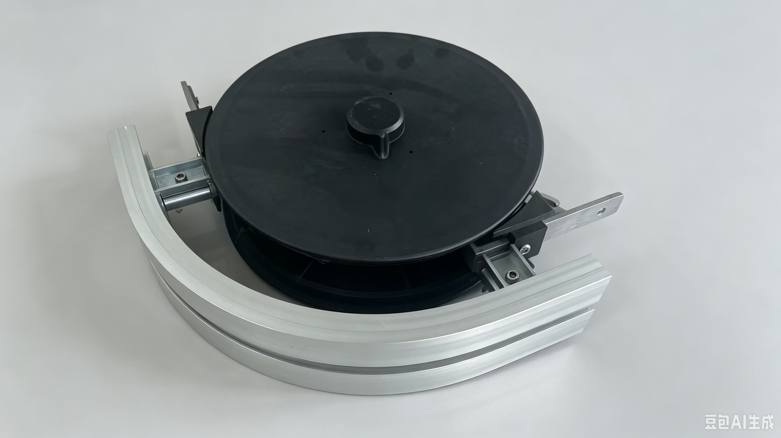 Flexible chain conveyor corner wheels